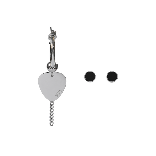 [SUGA TOUR]EARRINGS SET (silver)