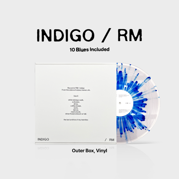 'Indigo'アナログ盤　RM　Album　Solo　OFFICIAL　–　BTS　JAPAN　SHOP