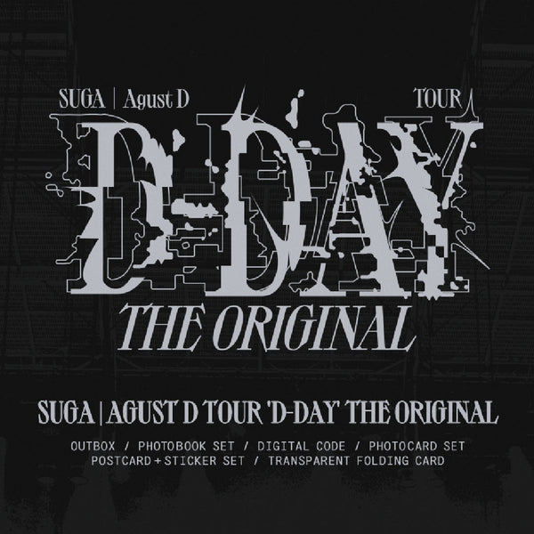 [DIGITAL CODE] SUGA | Agust D TOUR 'D-DAY' The Original & POSTER  SET(2024年7月上旬以降発送)