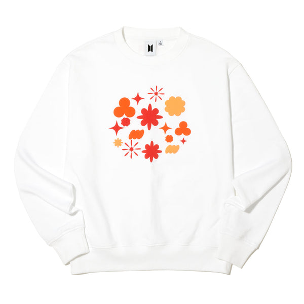 [PERMISSION TO DANCE ON STAGE] ICON SWEATSHIRT (white