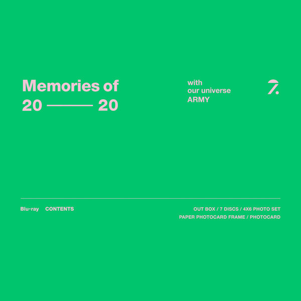 【日本語字幕付き】BTS MEMORIES 2020〈6枚組〉Blu-ray