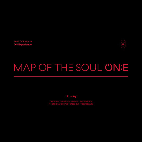 BTS MAP OF THE SOUL ON:E ブルーレイ　トレカジミン
