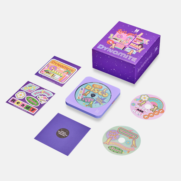 エンタメ/ホビーBTS DynamiteマルチOS DVDライター　purple