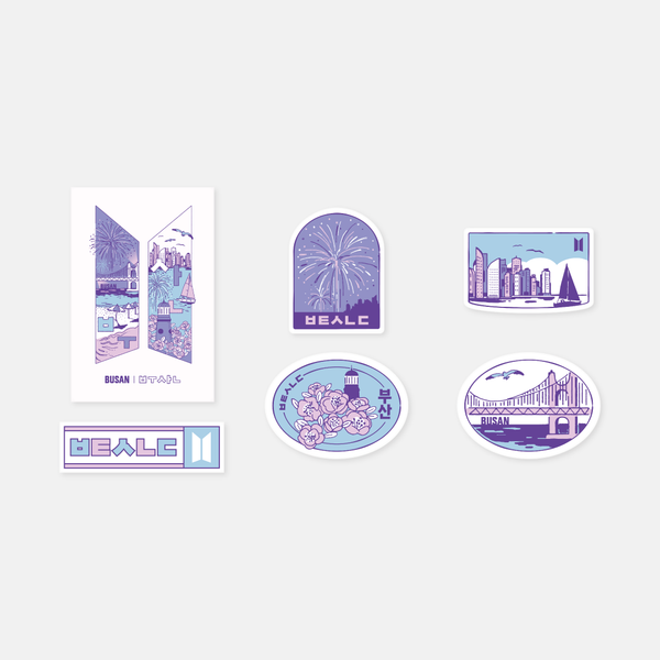 Yet To Come in BUSAN] CITY POSTCARD SET BUSAN (2023年1月下旬以降 ...