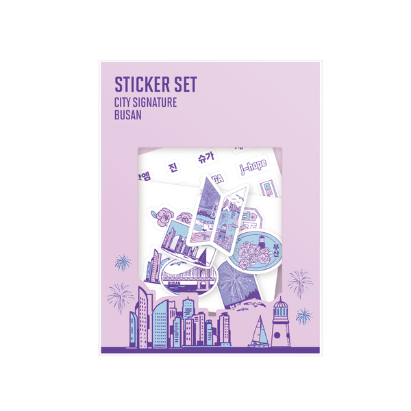 [Yet To Come in BUSAN] CITY STICKER SET BUSAN – BTS JAPAN 