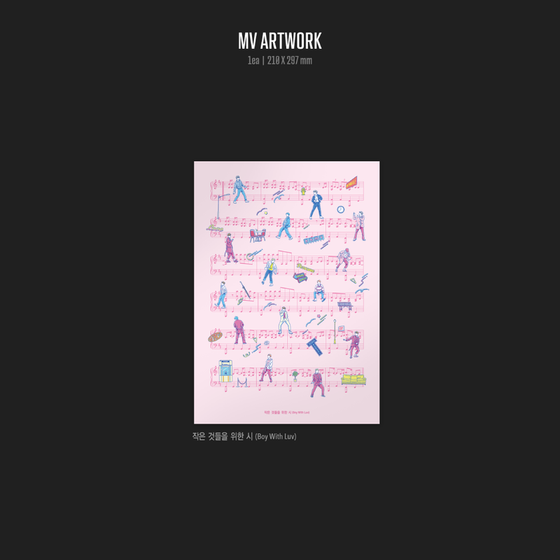 BTS Piano Sheet Music ＜BTS ANTHOLOGY 3＞
