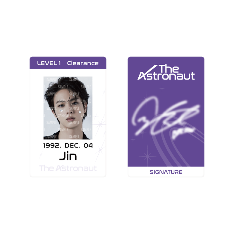 [The Astronaut]ID Card Holder Set (2023年4月末以降発送)