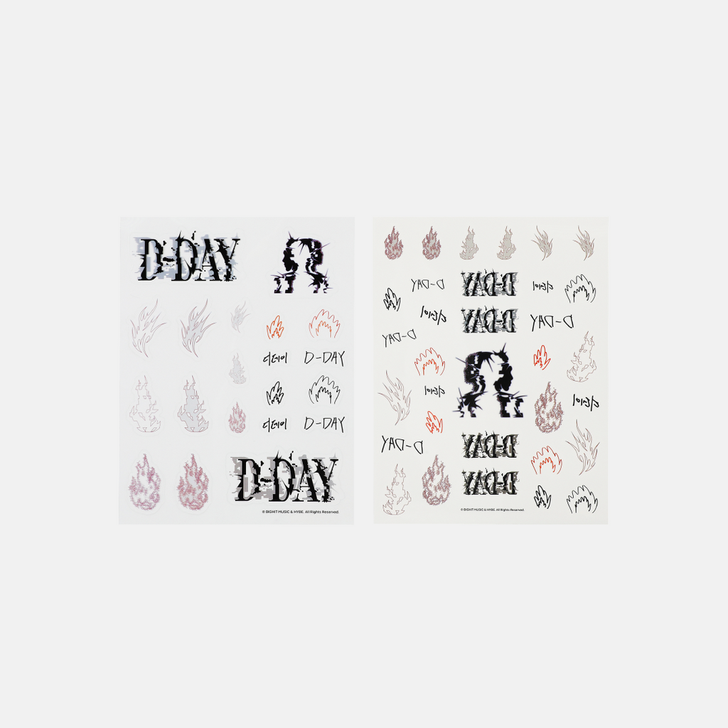 [SUGA TOUR]STICKER & TATTOO STICKER SET(2023年8月末以降発送)