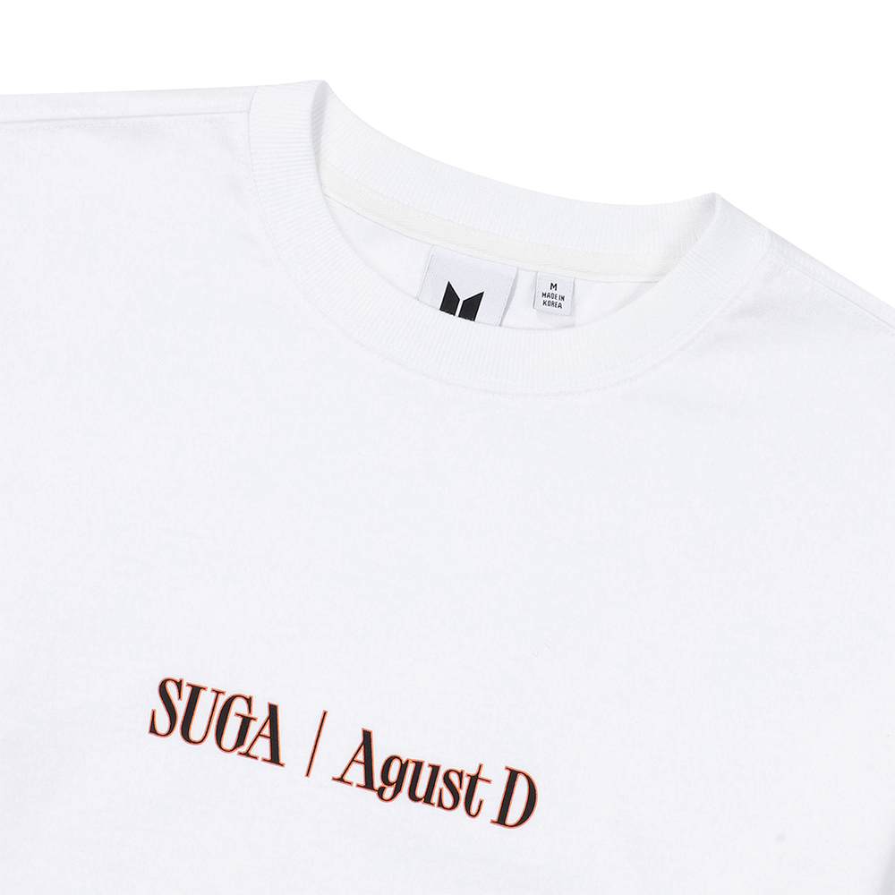 SUGA TOUR]LONG SLEEVE T-SHIRT (white) – BTS JAPAN OFFICIAL SHOP