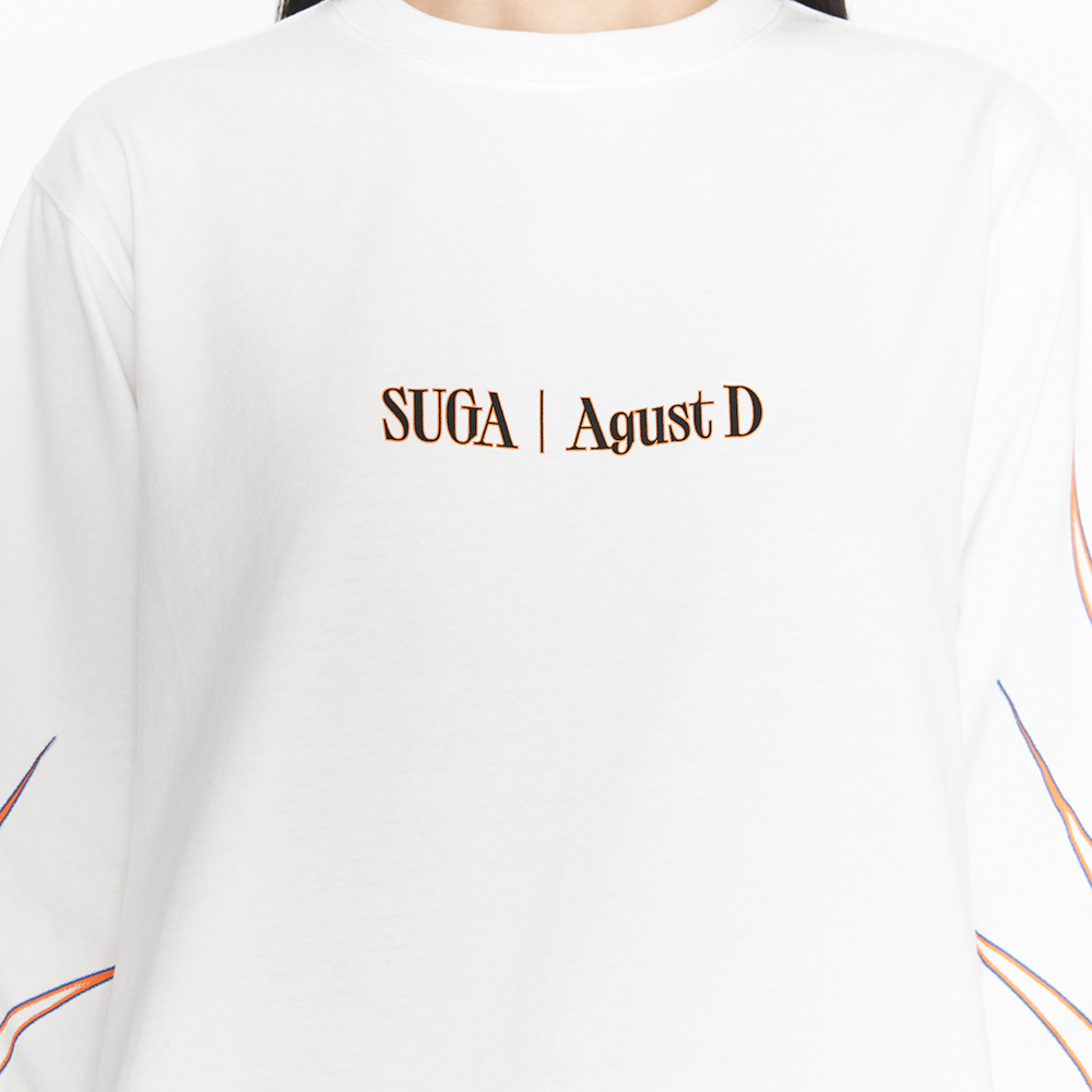 SUGA TOUR]LONG SLEEVE T-SHIRT (white) – BTS JAPAN OFFICIAL SHOP