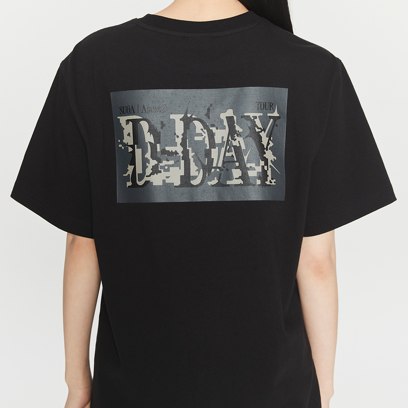 [SUGA TOUR]S/S T-SHIRT (black)(2023年8月末以降発送)