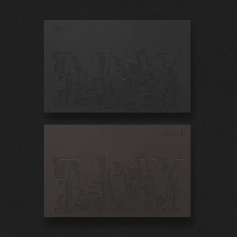 'D-DAY' 2形態セット(Agust D Solo Album ‘D-DAY’ ラッキードローイベント対象)