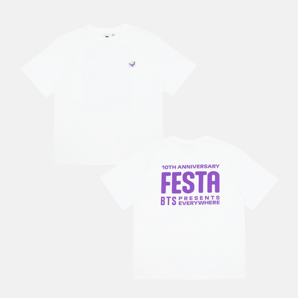 [2023 FESTA] S/S T-Shirt_Logo (white)