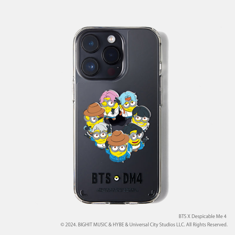 [BTS X DM4]Clear Phone Case