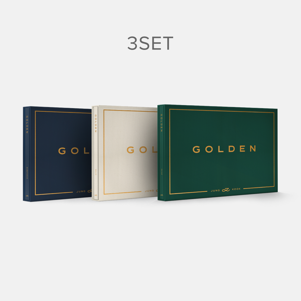 GOLDEN'3形態セット(ラッキードローイベント対象) – BTS JAPAN 