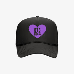 [BTS X DM4]HEART TRUCKER HAT