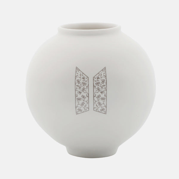 [2024 DALMAJUNG] White Porcelain Moon Jar Miniature