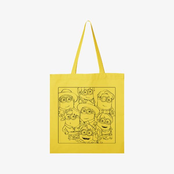 [BTS X DM4]OUTLINE SQUARE TOTE BAG