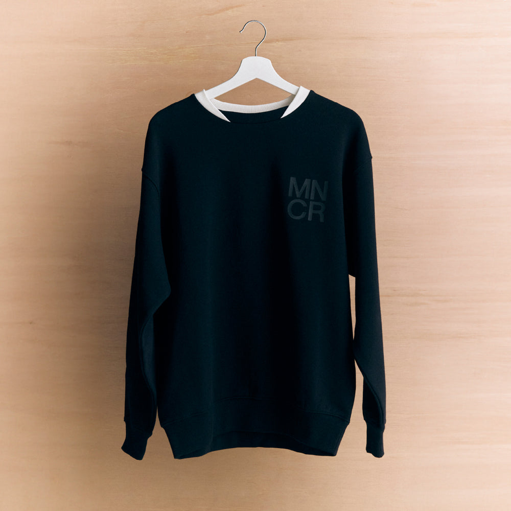 MONOCHROME Crewneck Shirt Black BTS JAPAN OFFICIAL SHOP