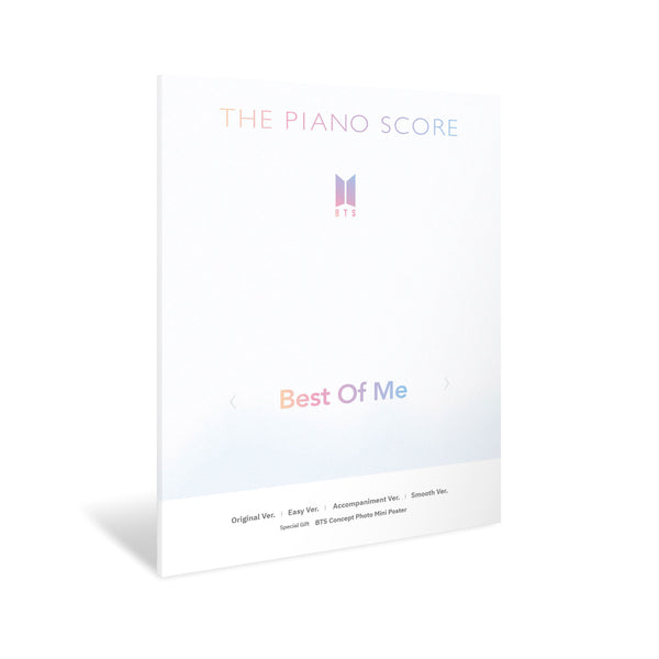 THE PIANO SCORE : BTS 'Best Of Me'