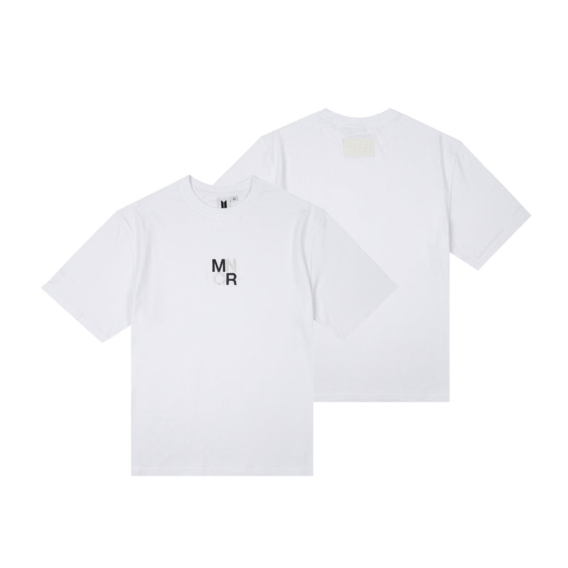 [MONOCHROME]S/S T-Shirt (White)