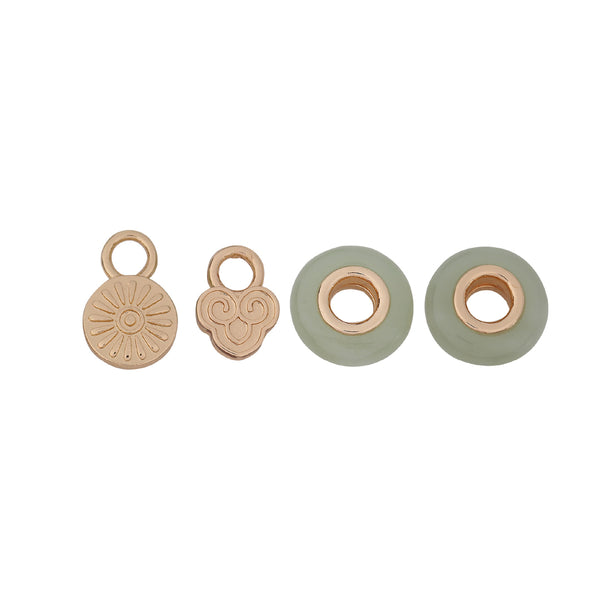 [2024 DALMAJUNG] Earrings Charm Set (gold)