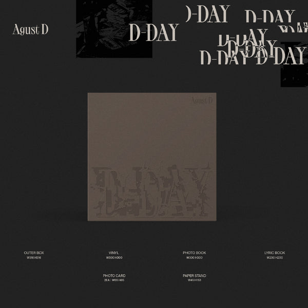 Agust D 'D-DAY'アナログ盤