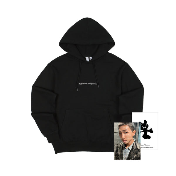 [Right Place, Wrong Person]Hoodie (Black)