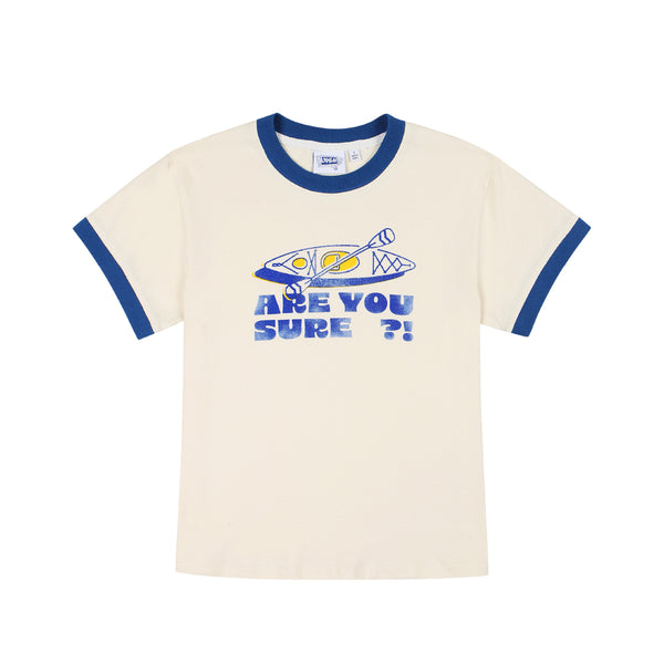 [Are You Sure？!]S/S T-Shirt (Ivory)