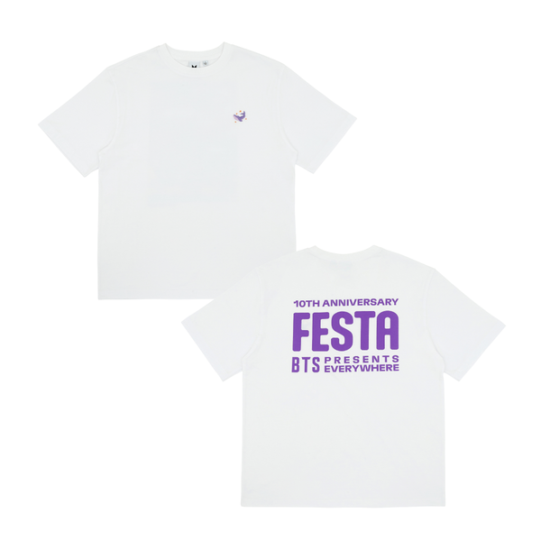 [2023 FESTA] S/S T-Shirt_Logo (white)