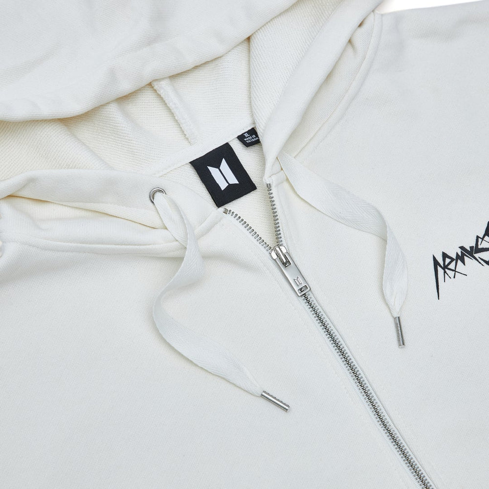 JUNG KOOK] ARMYST ZIP-UP HOODY [WHITE](2024年5月末以降発送) – BTS JAPAN OFFICIAL  SHOP