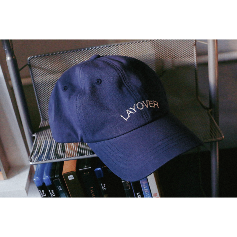 [LAYOVER]CAP (navy)