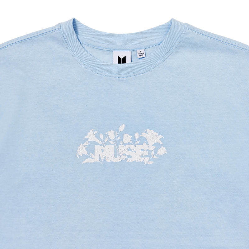 [MUSE]S/S T-Shirt (LIGHT BLUE)