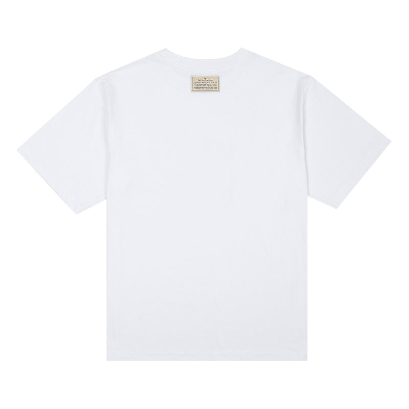 [Right Place, Wrong Person]S/S T-shirt (White)