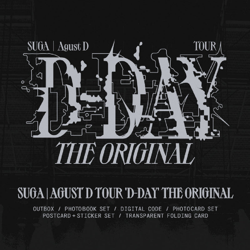 [DIGITAL CODE] SUGA | Agust D TOUR 'D-DAY' The Original & POSTER SET(2024年7月上旬以降発送)