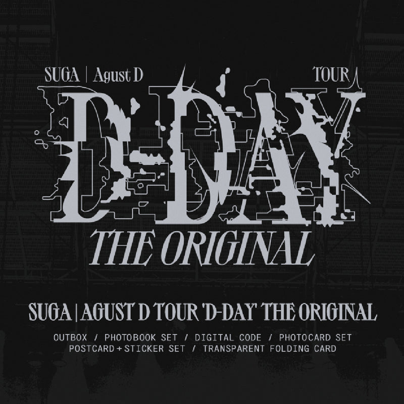 [DIGITAL CODE] SUGA | Agust D TOUR 'D-DAY' The Original & POSTER SET