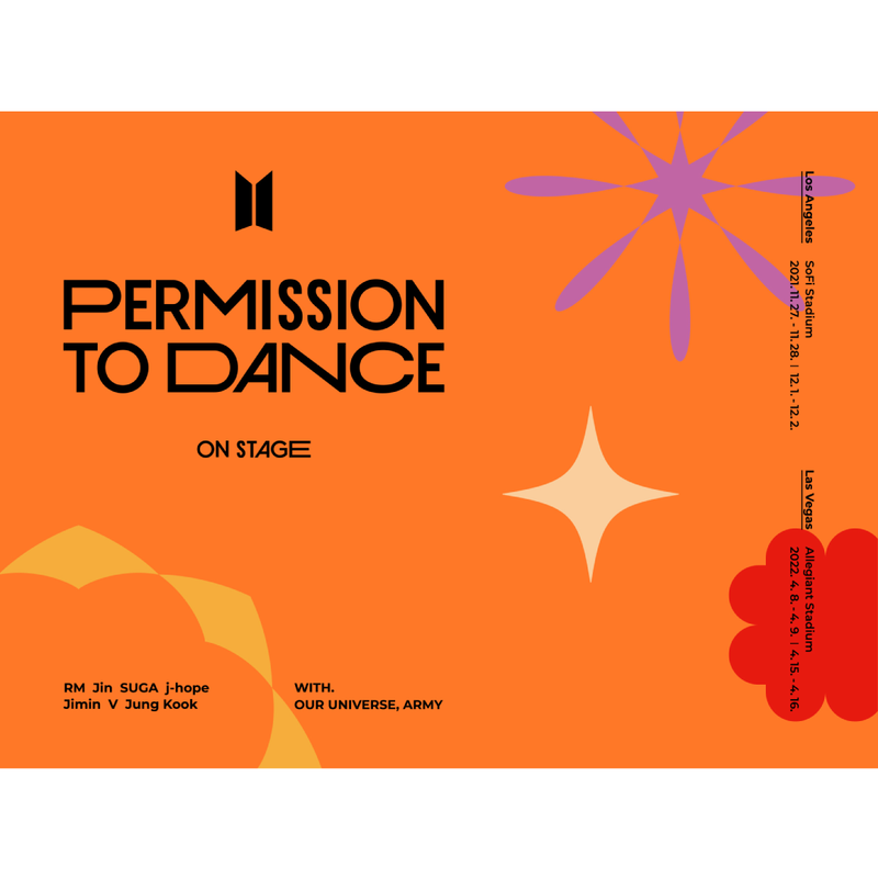 DIGITAL CODE] BTS PERMISSION TO DANCE ON STAGE in THE US – BTS 