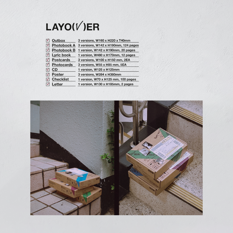 Layover' 3形態セット (ラッキードローイベント対象) – BTS JAPAN 
