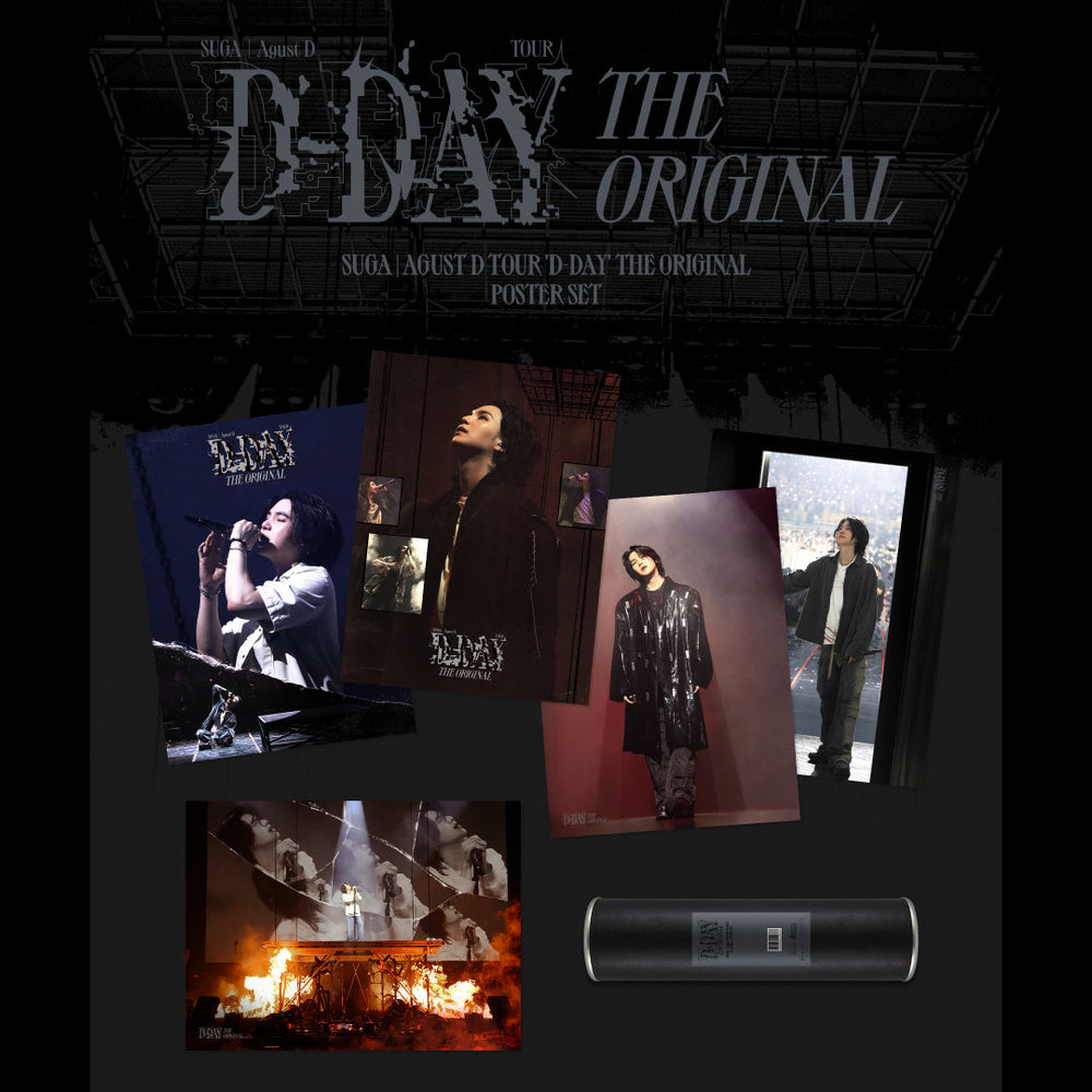 SUGA | Agust D TOUR 'D-DAY' The Original POSTER SET(2024年7月上旬以降発送) – BTS  JAPAN OFFICIAL SHOP