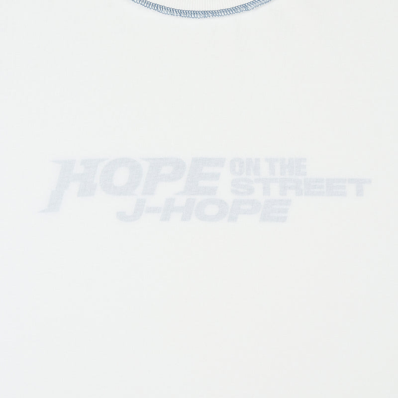 [HOPE ON THE STREET]S/S T-SHIRT(white)