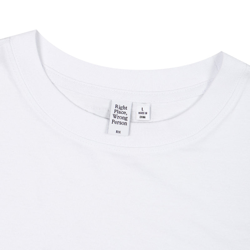 [Right Place, Wrong Person]S/S T-shirt (White)