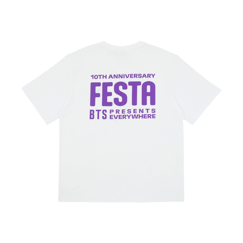 [2023 FESTA] S/S T-Shirt_Logo (white)(2023年10月中旬以降発送)