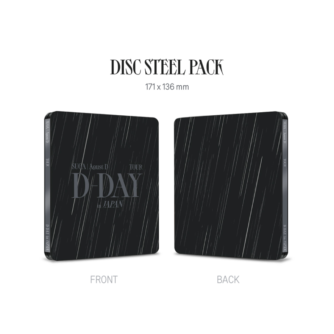 SUGA | Agust D TOUR 'D-DAY' in JAPAN [Blu-ray & DVD] - BTS