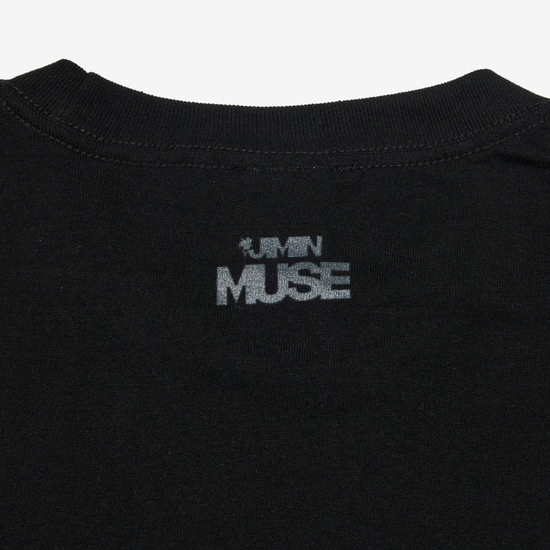 [MUSE]S/S T-Shirt (TRACK, BLACK) (2024年12月初旬以降発送)