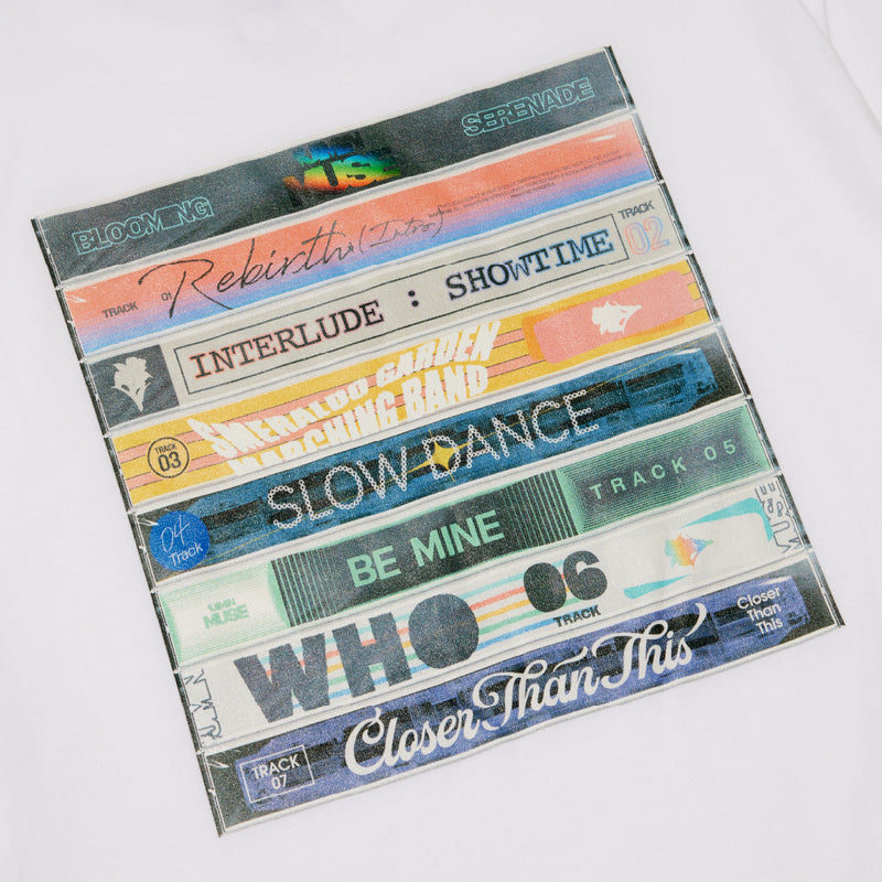 [MUSE]S/S T-Shirt (TRACK, WHITE) (2024年12月初旬以降発送)