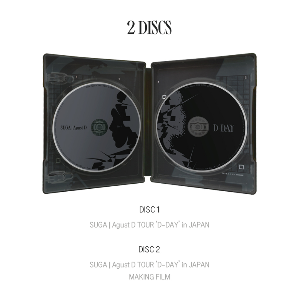 Blu-ray] SUGA | Agust D TOUR 'D-DAY' in JAPAN – BTS JAPAN OFFICIAL SHOP