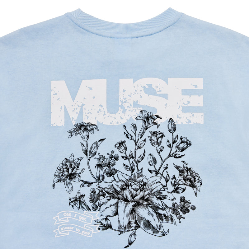 [MUSE]S/S T-Shirt (LIGHT BLUE)