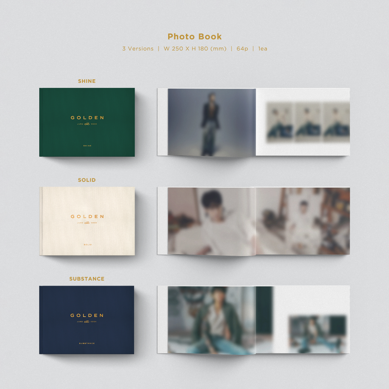 JUNG KOOK solo Album 'GOLDEN' SHINE