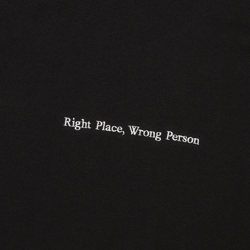 [Right Place, Wrong Person]Hoodie (Black)