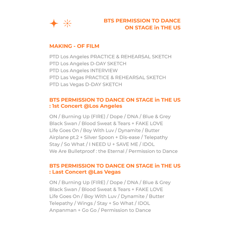 [DIGITAL CODE] BTS PERMISSION TO DANCE ON STAGE in THE US(2次予約販売)